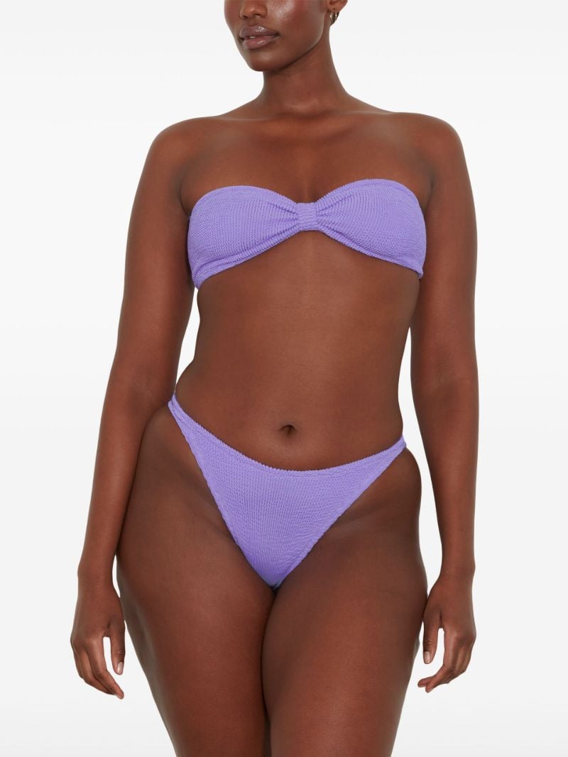 Purple Jean Bandeau Bikini