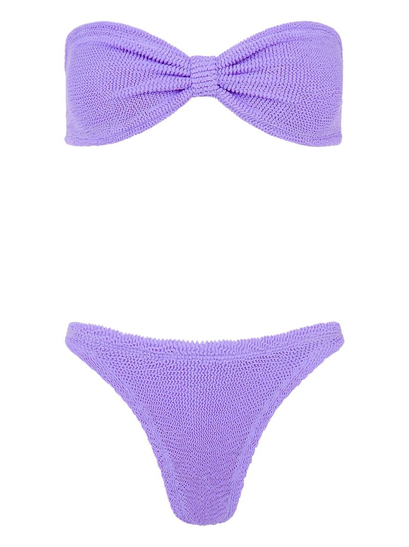 Purple Jean Bandeau Bikini