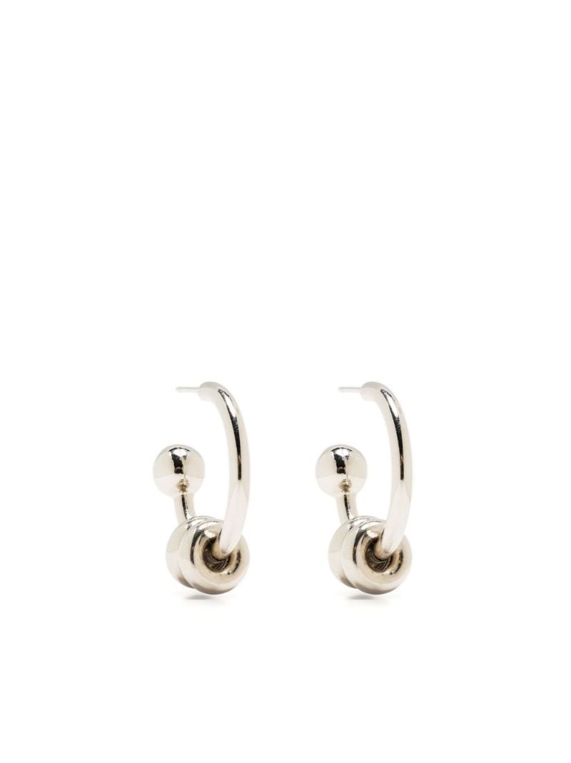 Sterling Silver Alan Hoop Earrings
