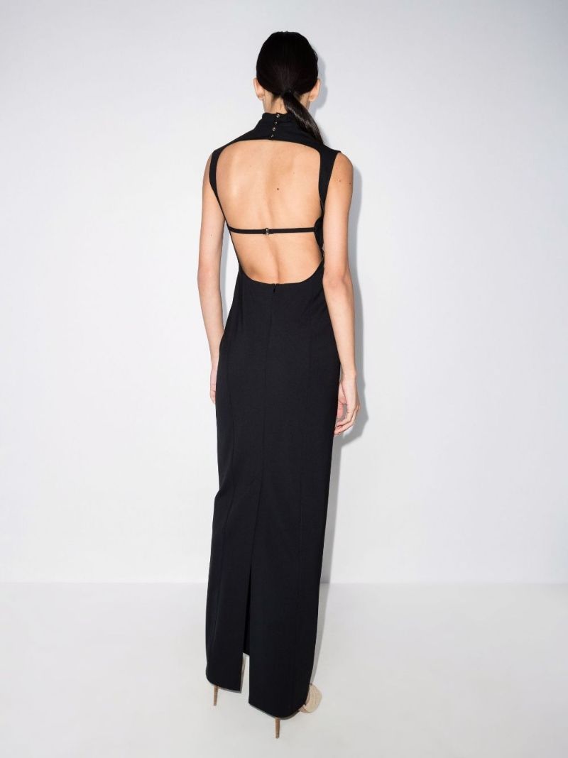 La Robe Palmi Wool Maxi Dress