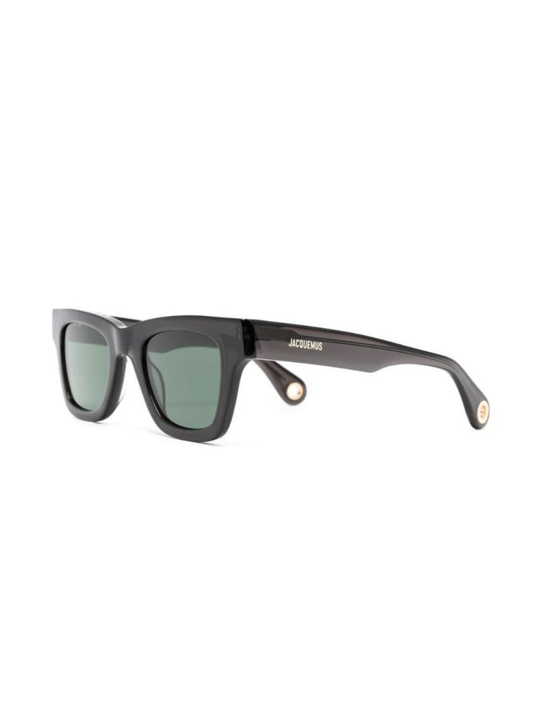 Black Les Lunettes Nocio Square Sunglasses