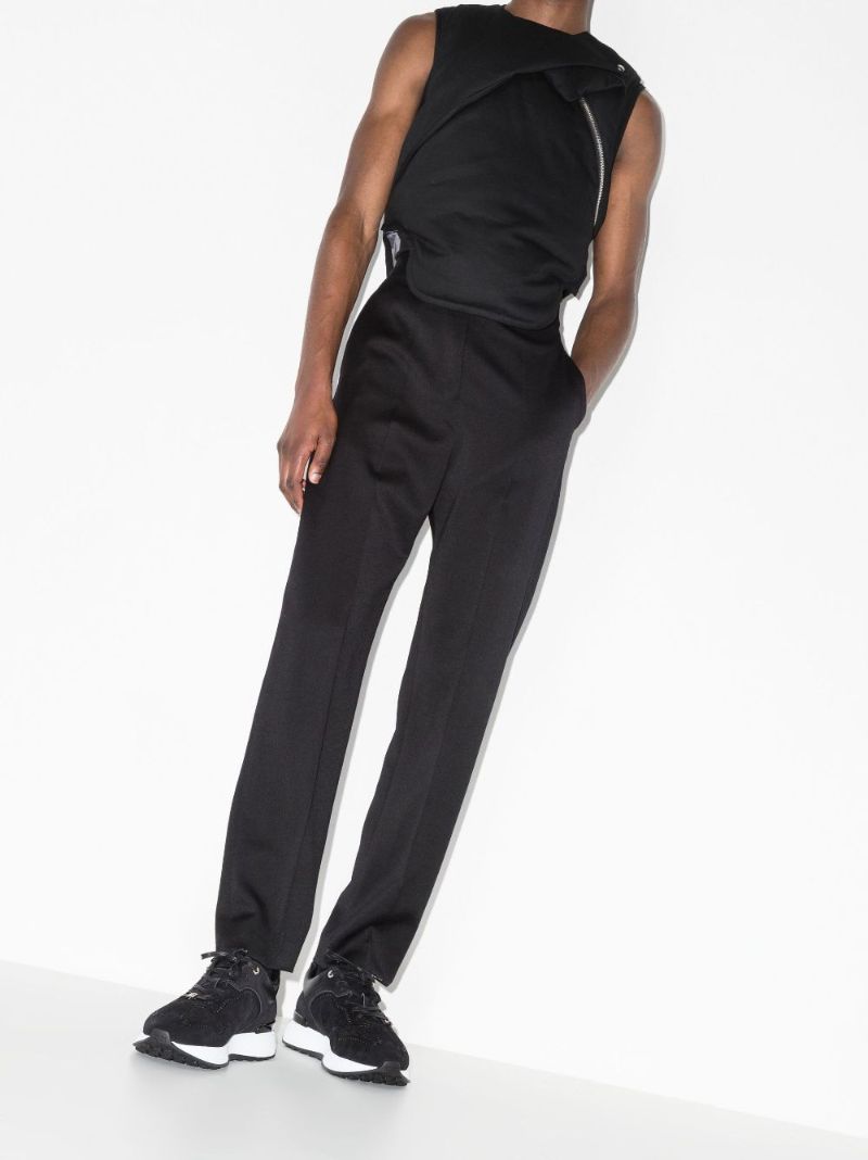 Black Giv CraftÃ_x0082_Â runner Low Top Suede Sneakers