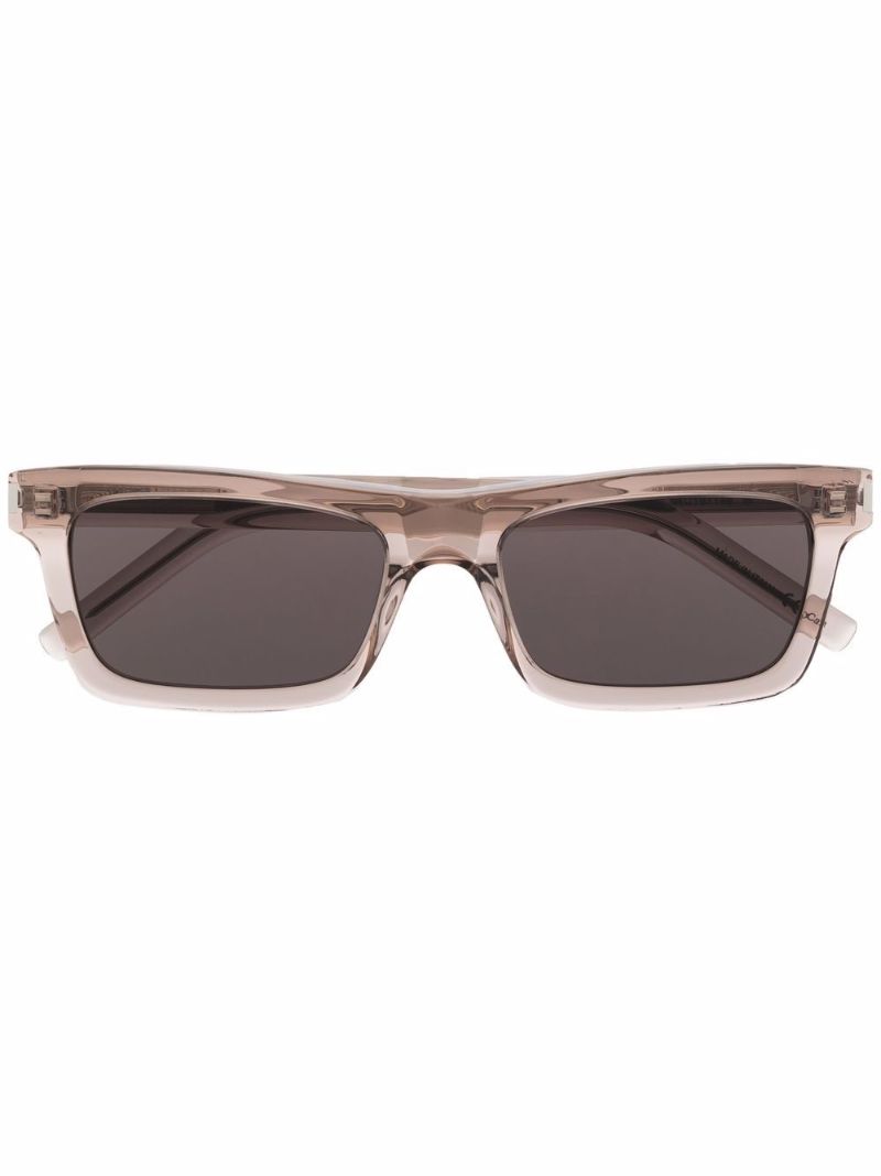 Black Wayfarer Square Sunglasses