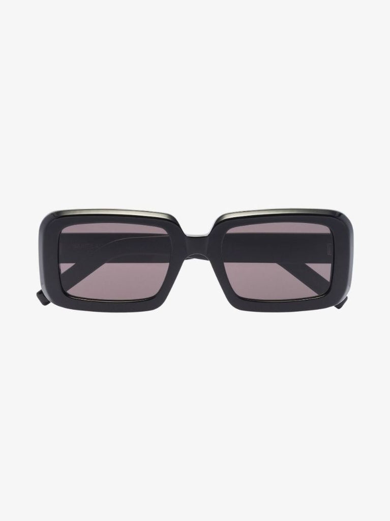 Black Rectangle Frame Sunglasses