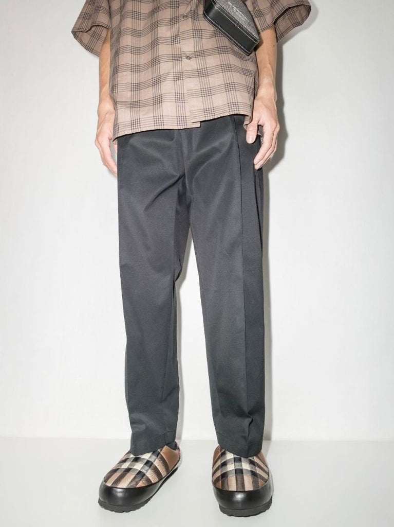 Brown Northaven Check Slippers