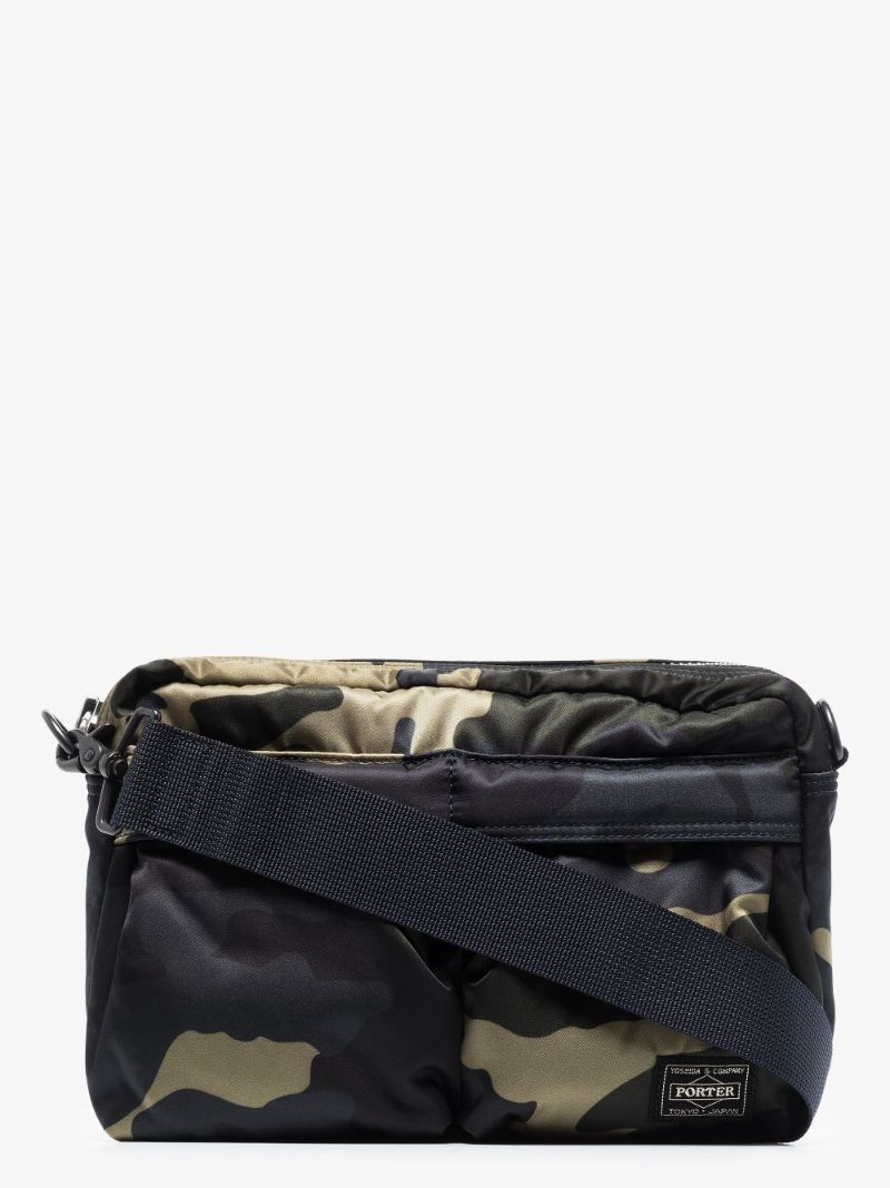 Green Camouflage Shoulder Bag
