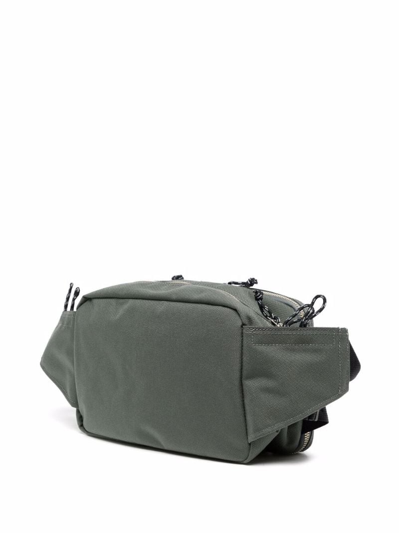 Grey Multi Compartment Belt Bag