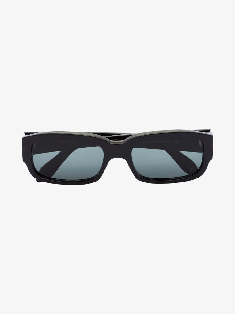Black the Regulars Rectangular Sunglasses