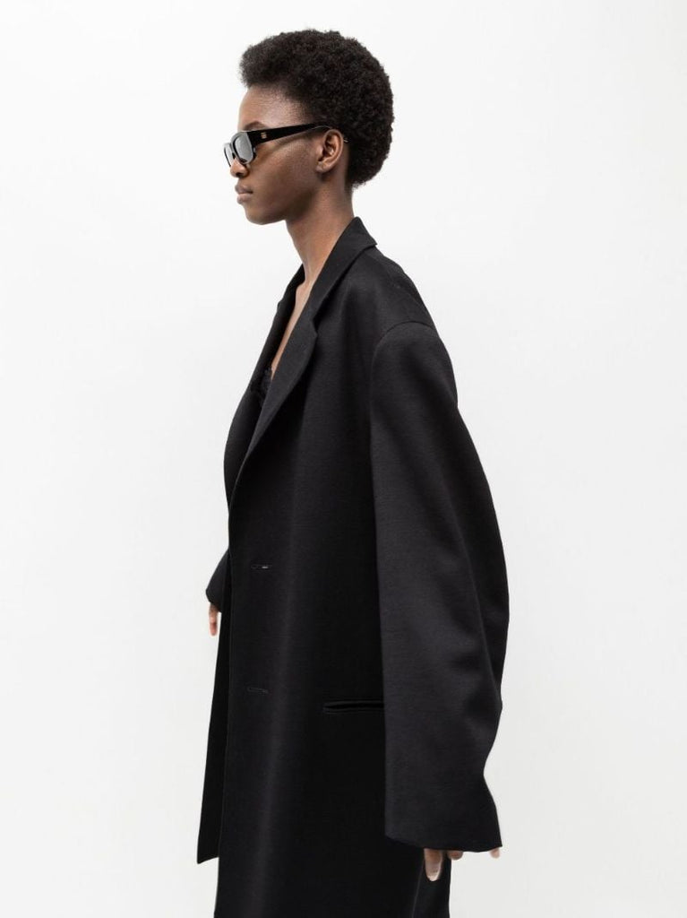 Black the Regulars Rectangular Sunglasses
