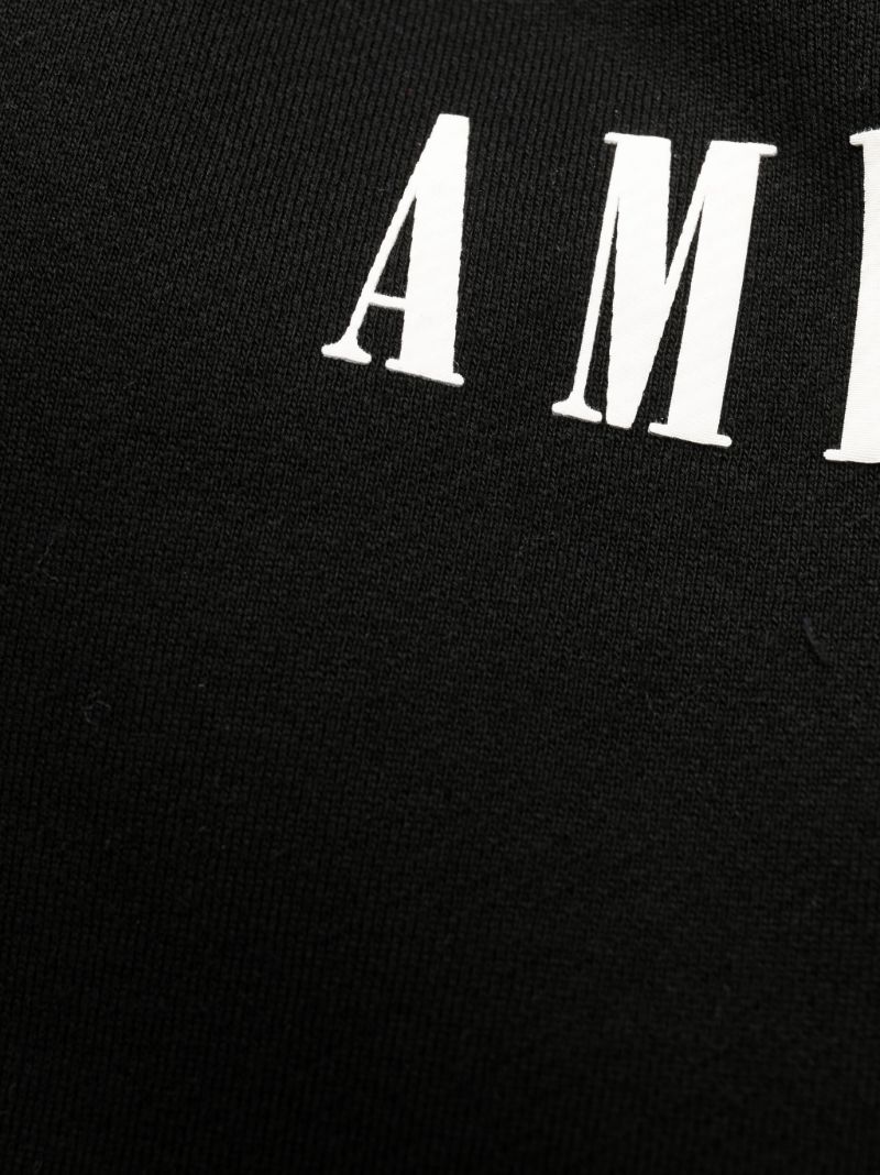Black Logo Cotton Track Pants