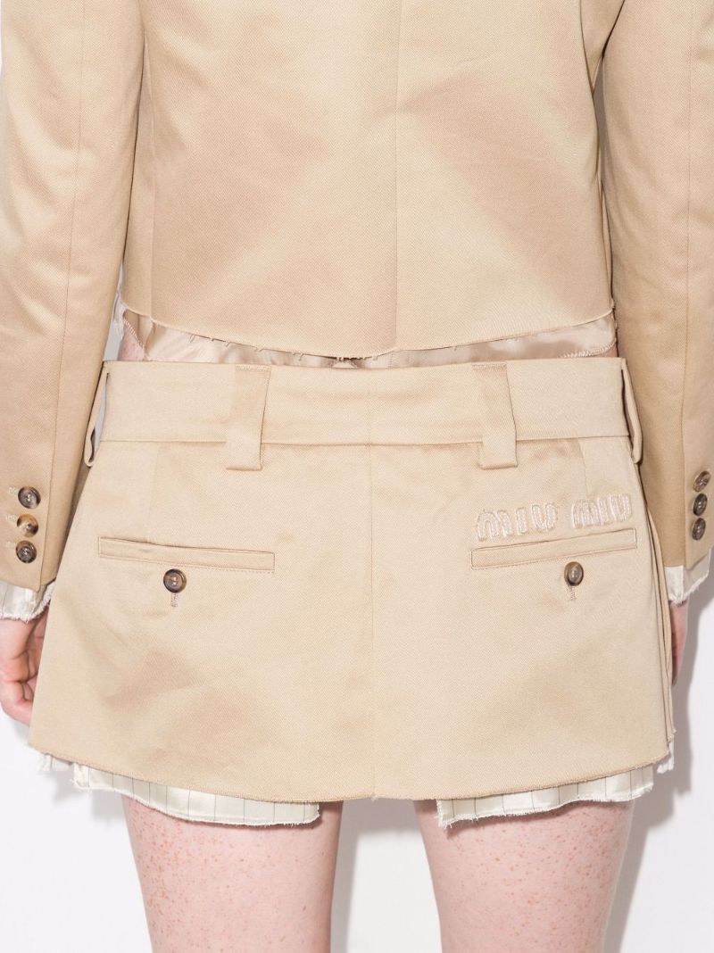 Low-rise Micro Mini Skirt