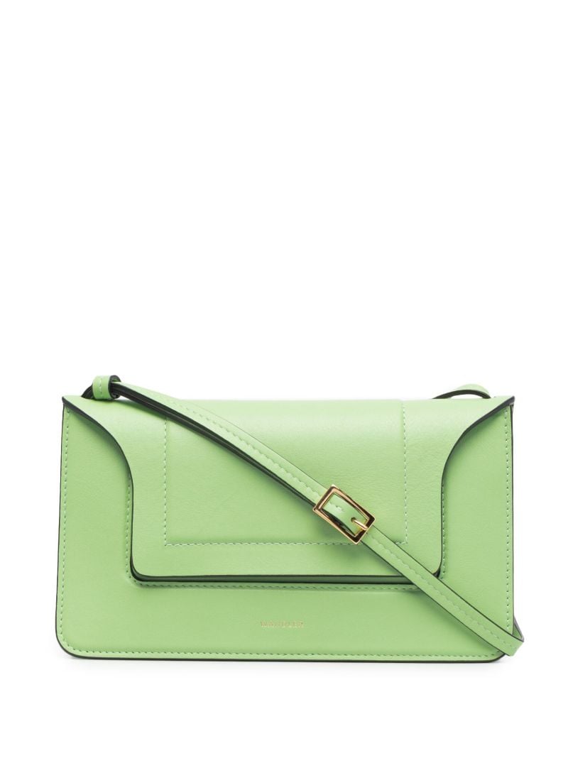 Green Penelope Mini Leather Shoulder Bag