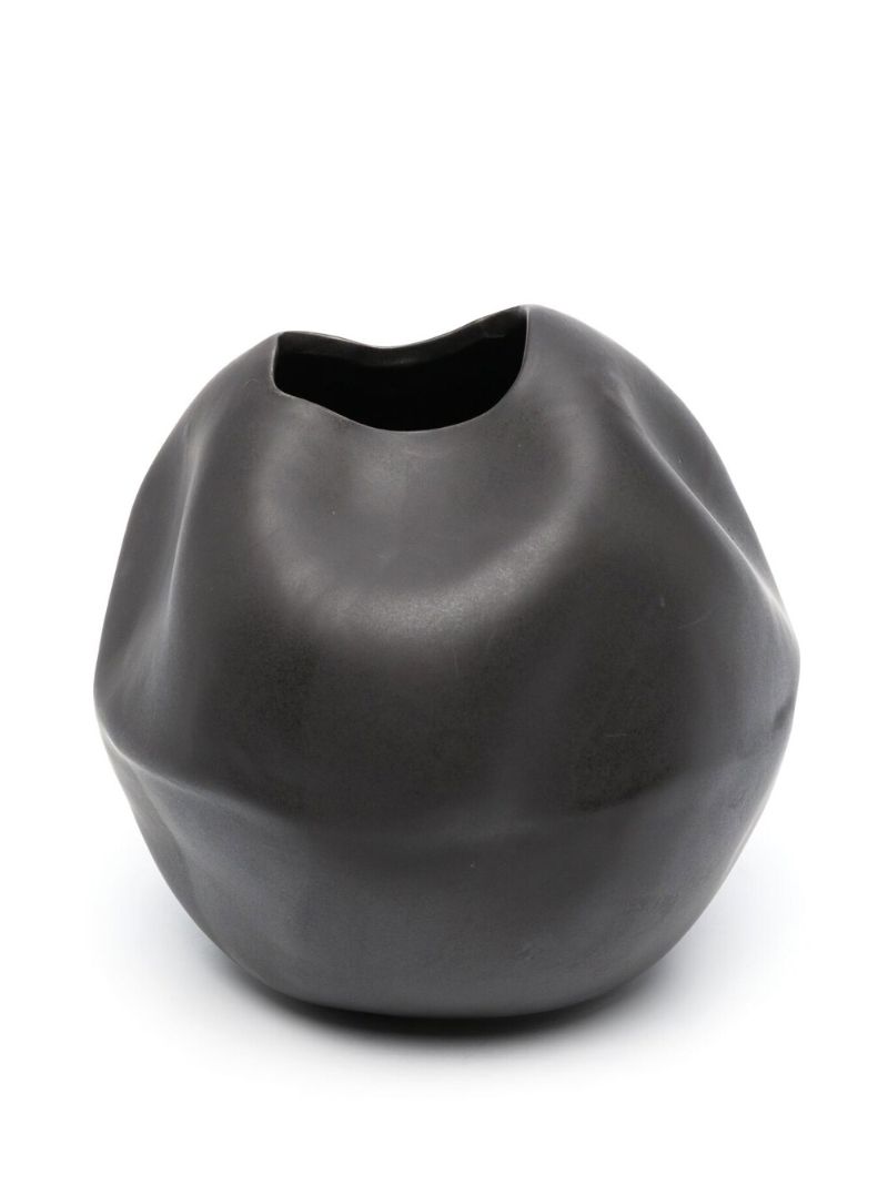 Black Banned Book No. 2 Large Vase