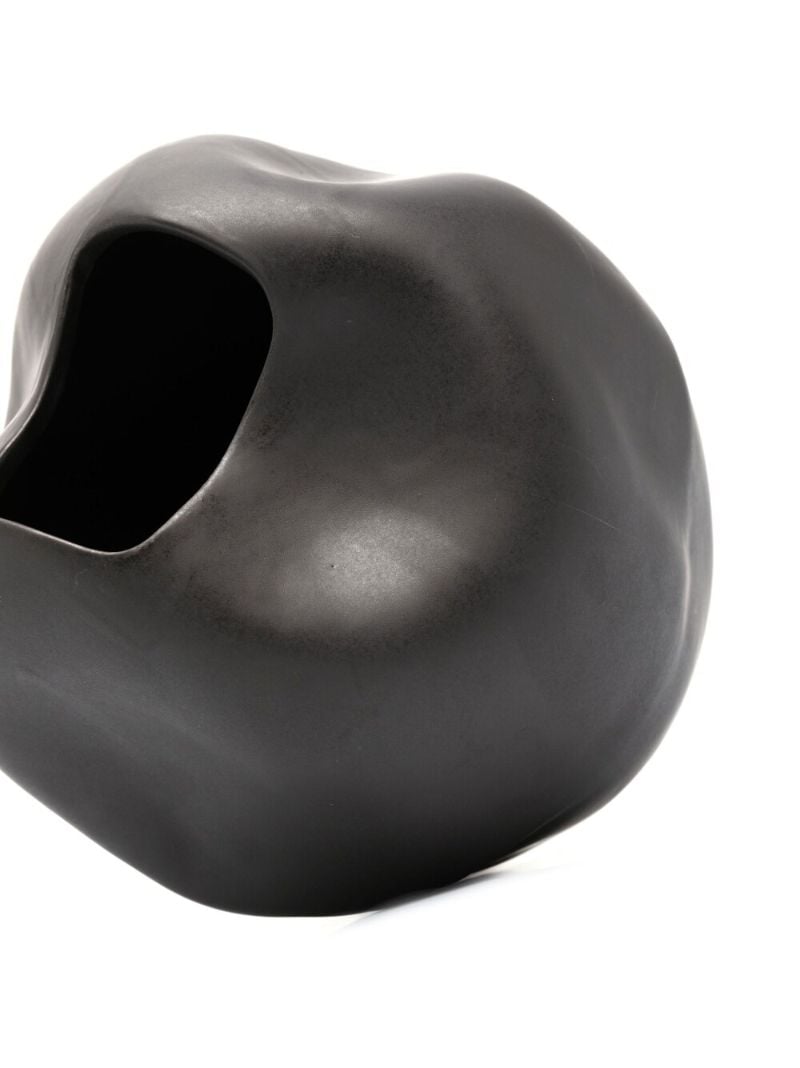 Black Banned Book No. 2 Large Vase