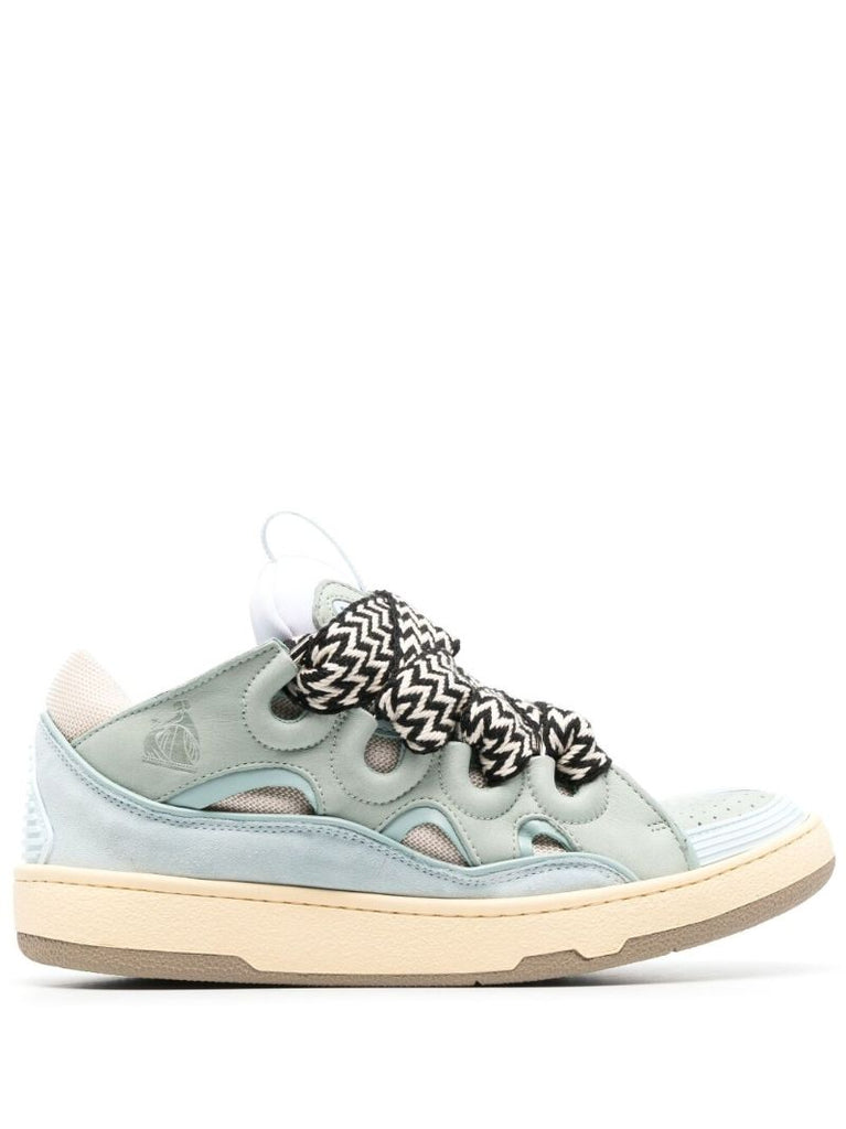 Blue Curb Low Top Sneakers