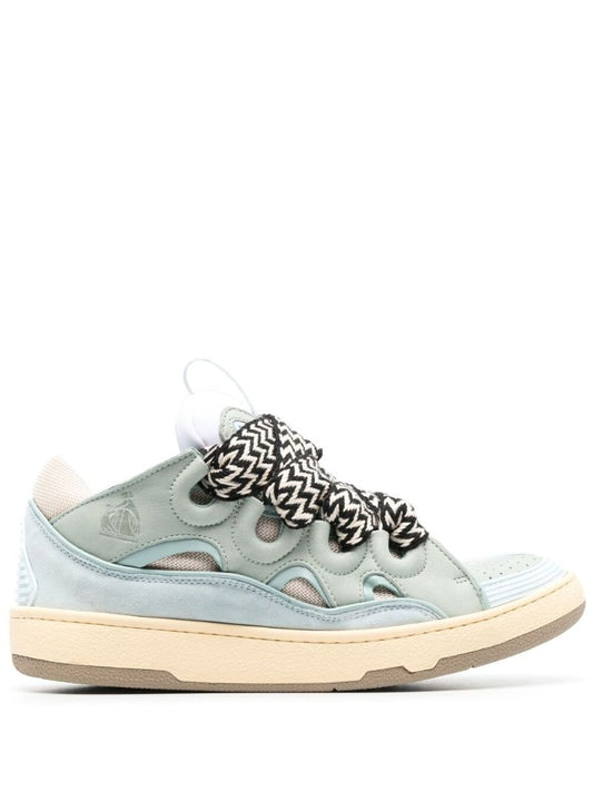 Blue Curb Low Top Sneakers