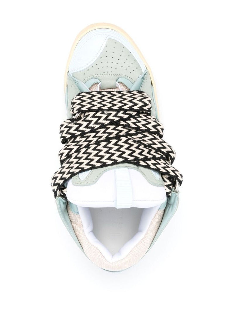 Blue Curb Low Top Sneakers