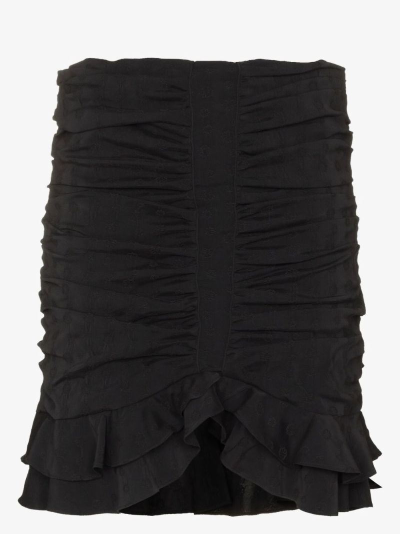 Milendi Ruched Mini Skirt