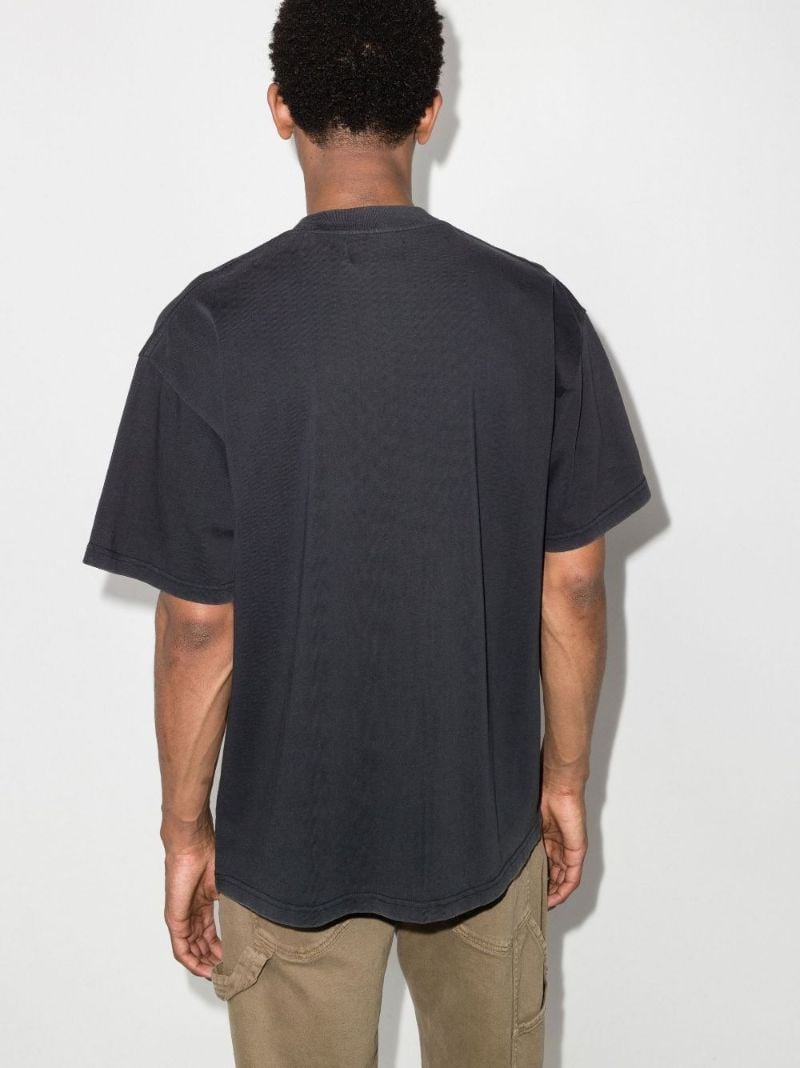Vintage Spirit Printed Cotton T-shirt