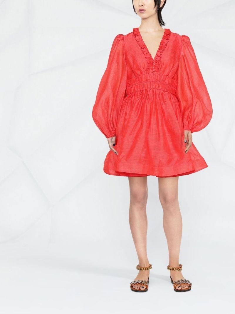 Prima Long Sleeve Mini Dress