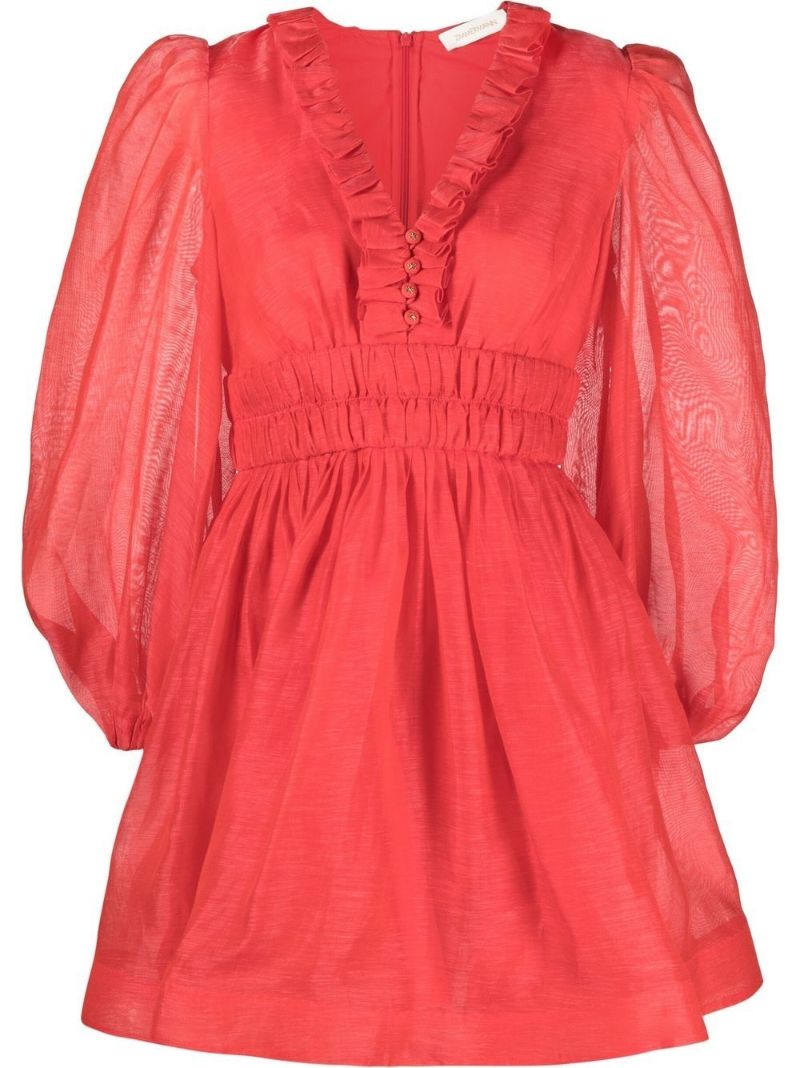 Prima Long Sleeve Mini Dress