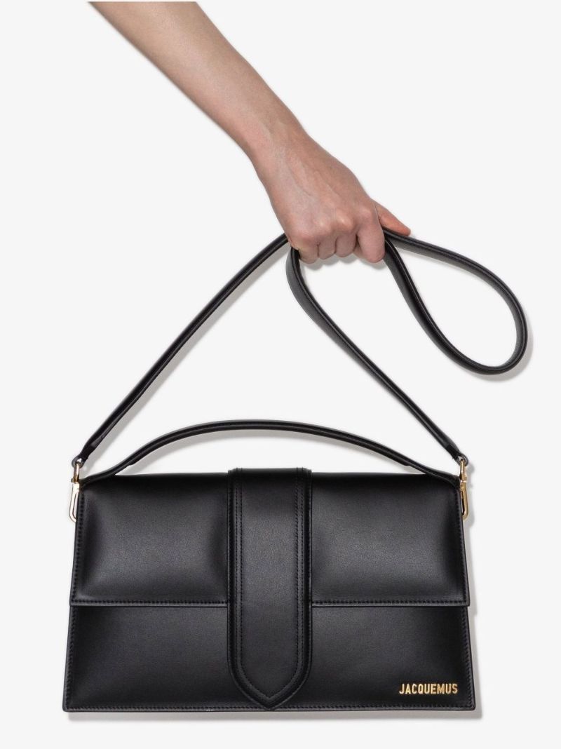 Black Le Grand Bambinou Leather Shoulder Bag