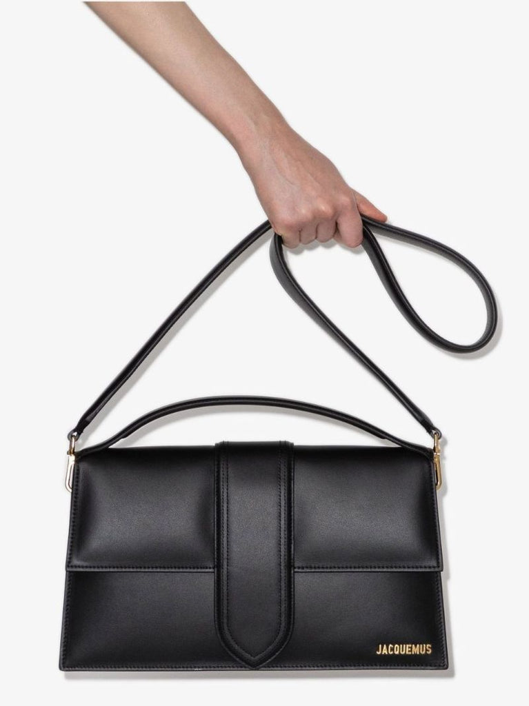 Black Le Grand Bambinou Leather Shoulder Bag