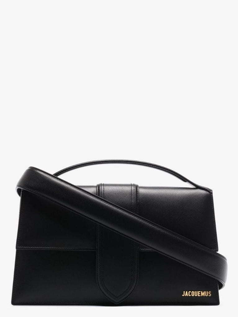 Black Le Grand Bambinou Leather Shoulder Bag