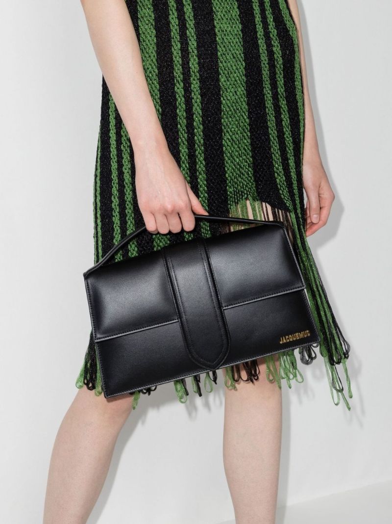 Black Le Grand Bambinou Leather Shoulder Bag