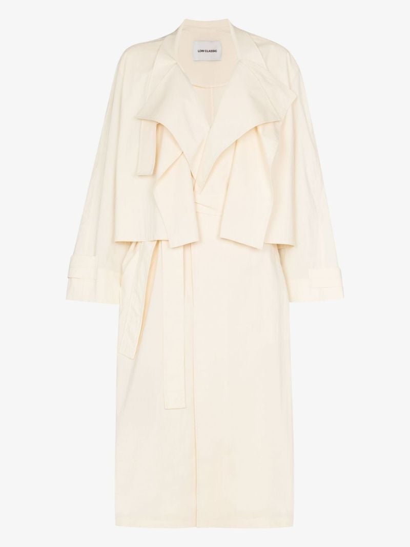 Double Collar Trench Coat
