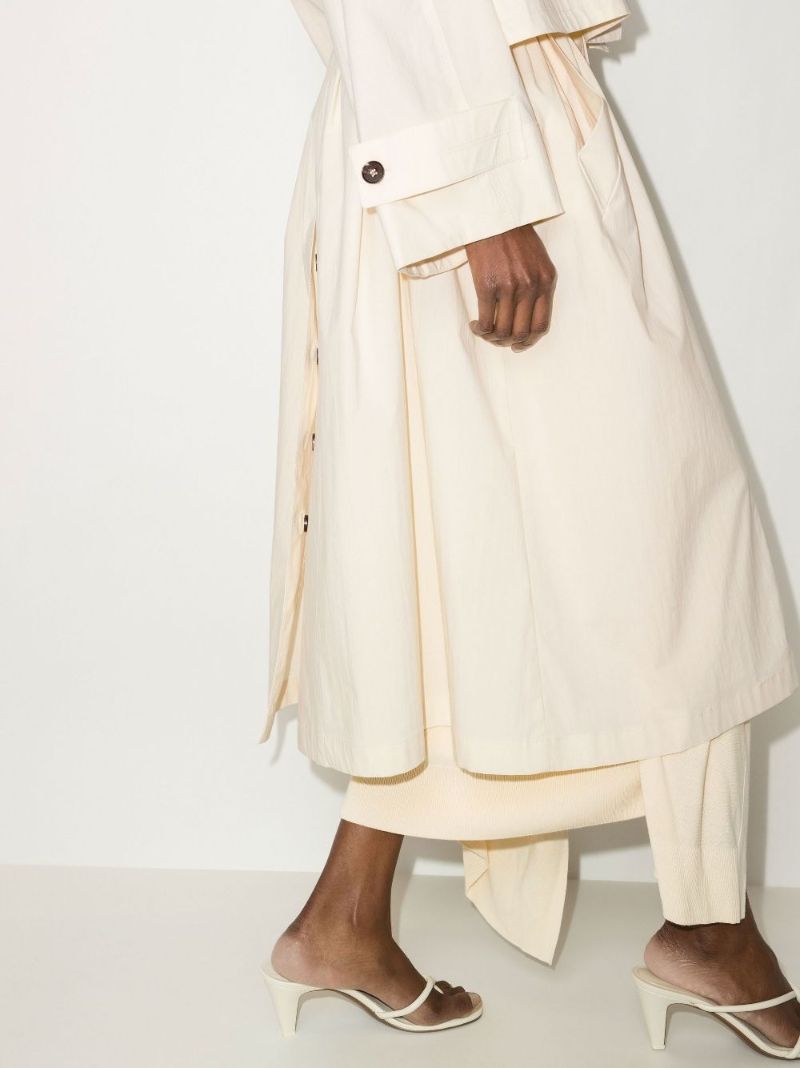 Double Collar Trench Coat