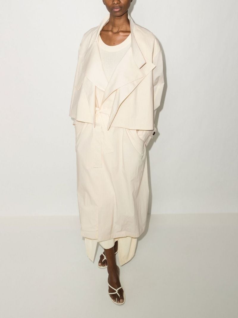 Double Collar Trench Coat