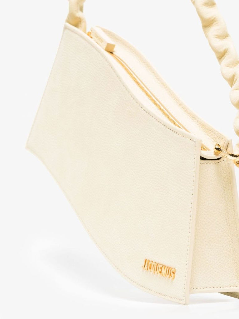 Neutral La Vague Leather Shoulder Bag