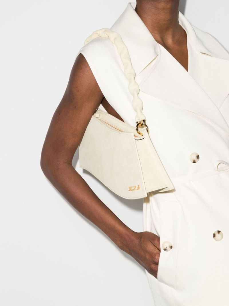 Neutral La Vague Leather Shoulder Bag