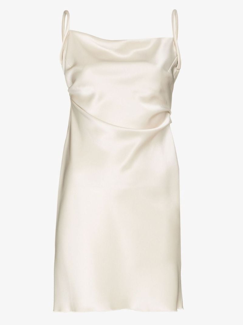Malia Satin Mini Slip Dress