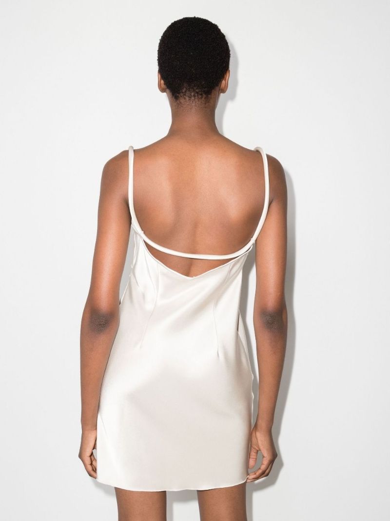 Malia Satin Mini Slip Dress
