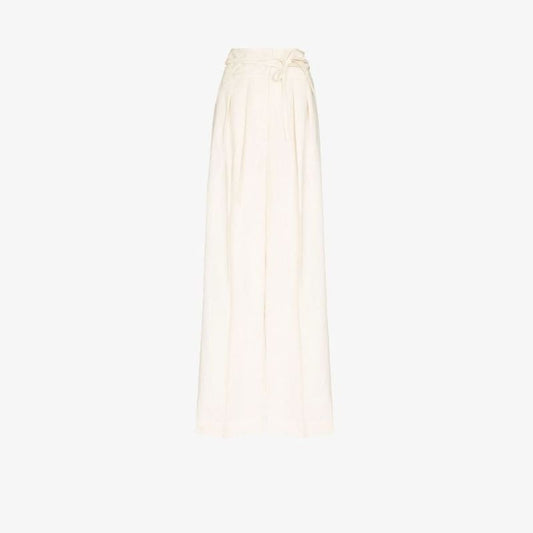 High Waist Belted Trousers