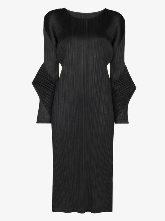 Blast PlissÃ_x0083_Â© Midi Dress