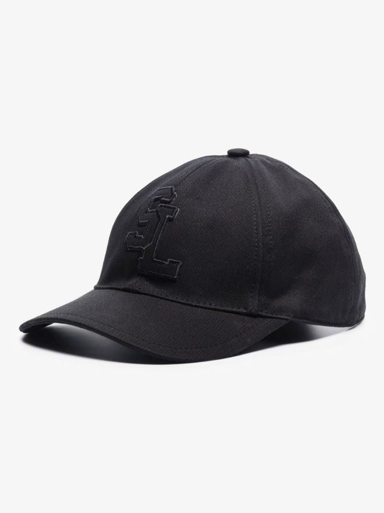 Black College Logo Baseball Cap
