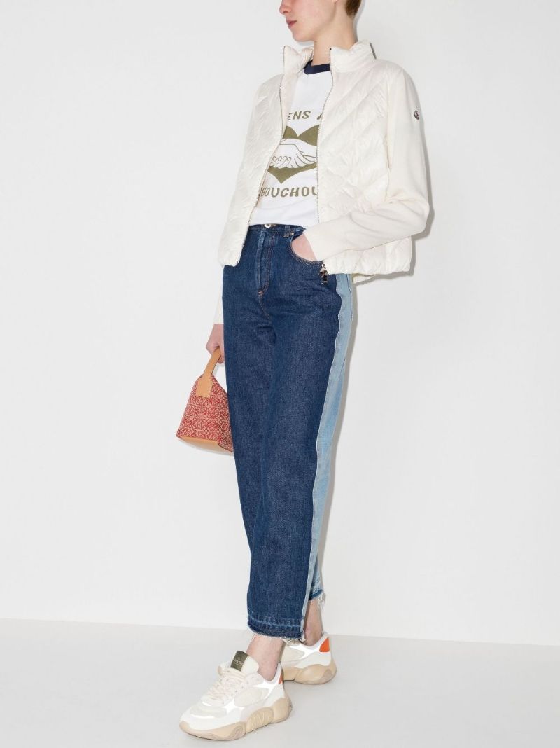 Padded Wool Cardigan