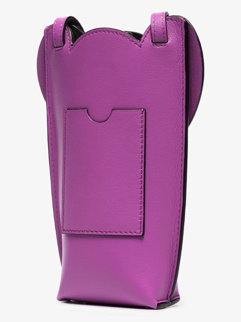 Purple Elephant Leather Mini Bag