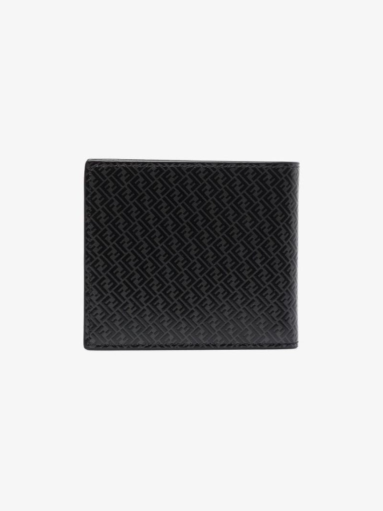 Black Monogram Leather Wallet