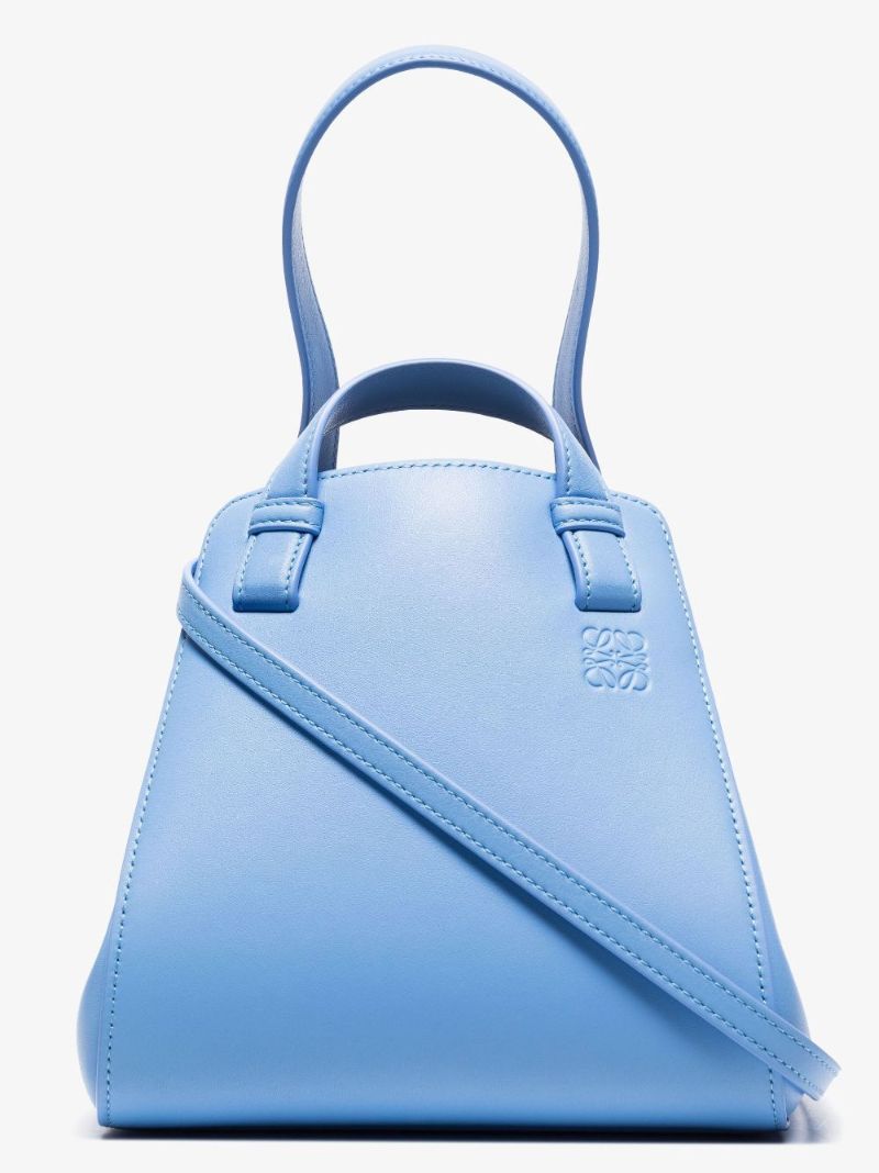 Blue Hammock Nugget Leather Tote Bag