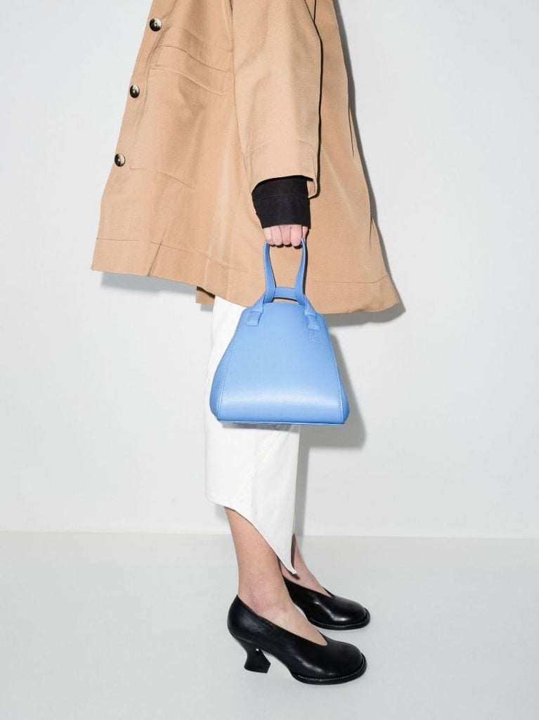 Blue Hammock Nugget Leather Tote Bag