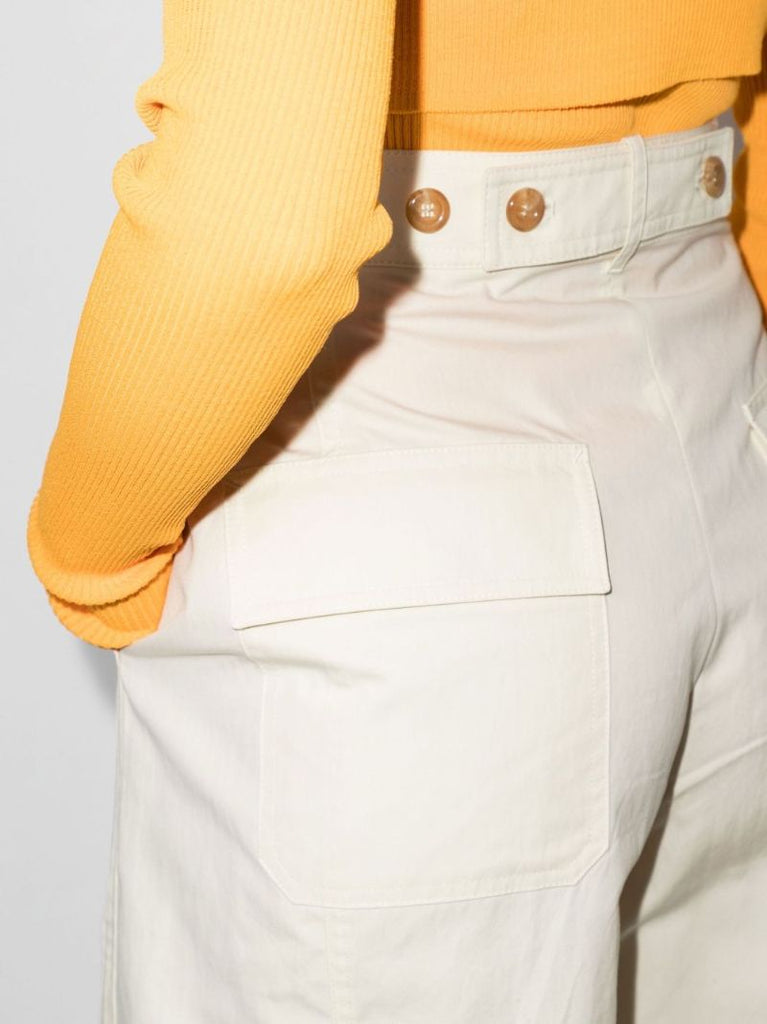 High Waist Wide Leg Trousers