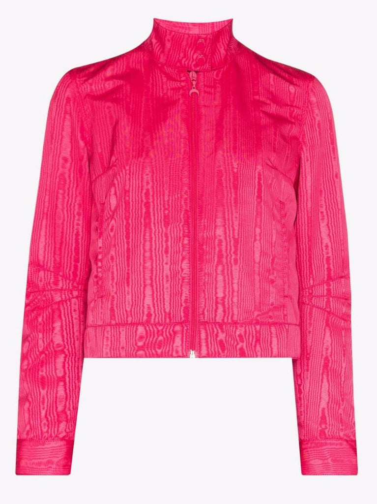 Cropped MoirÃ_x0083_Â© Track Jacket