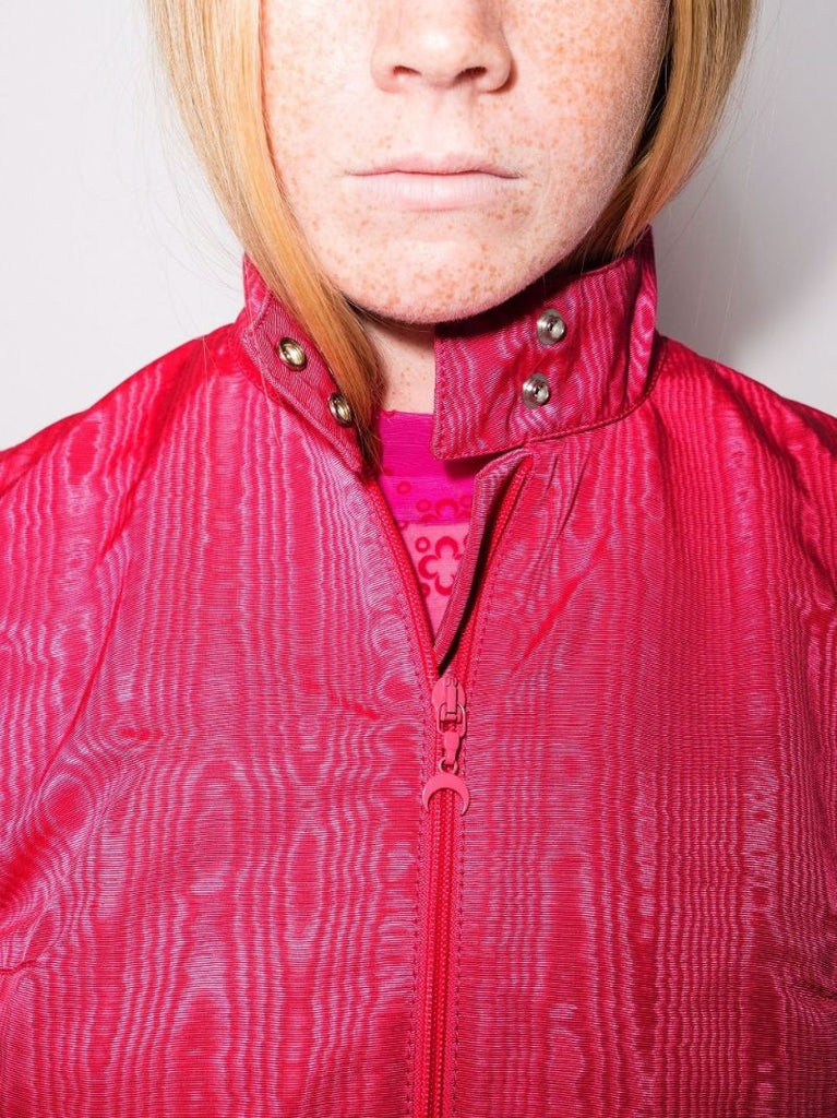 Cropped MoirÃ_x0083_Â© Track Jacket
