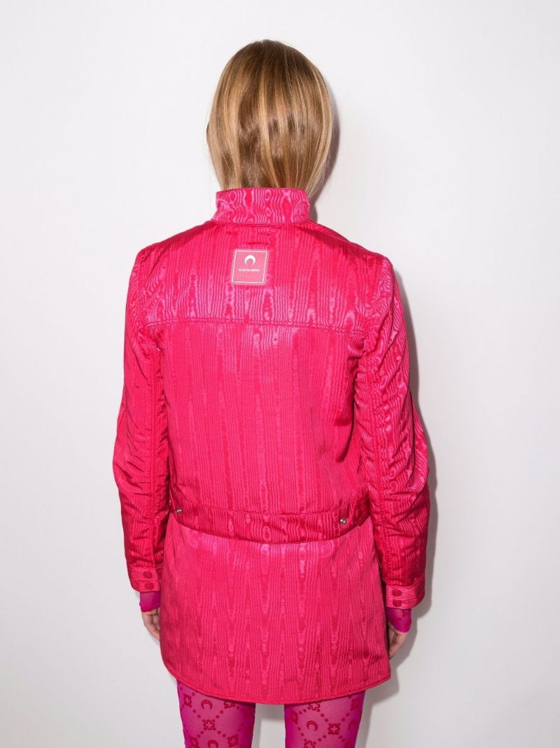 Cropped MoirÃ_x0083_Â© Track Jacket