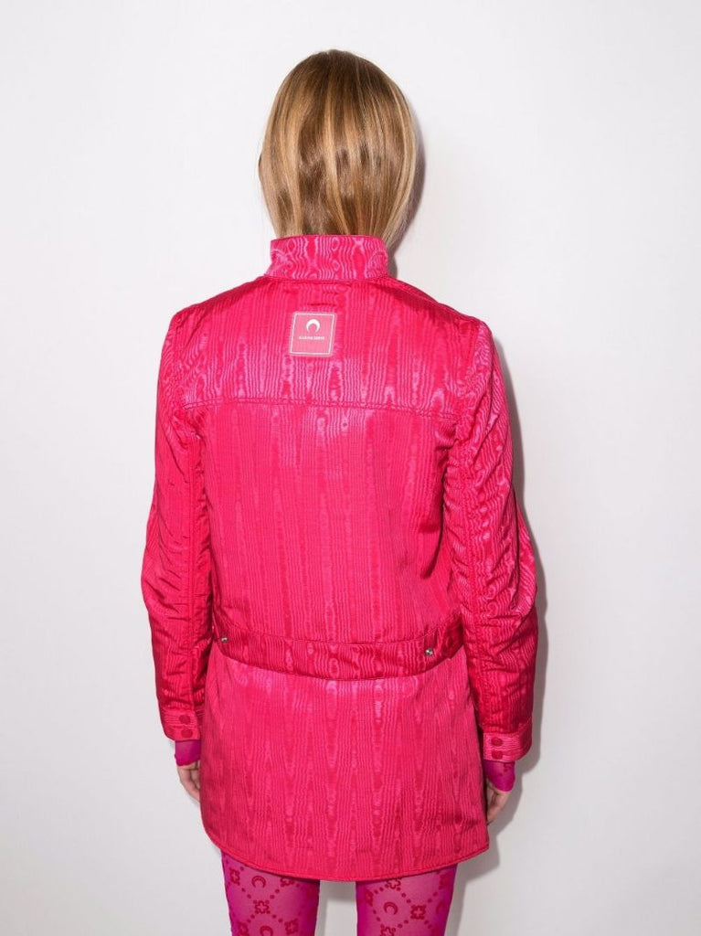 Cropped MoirÃ_x0083_Â© Track Jacket