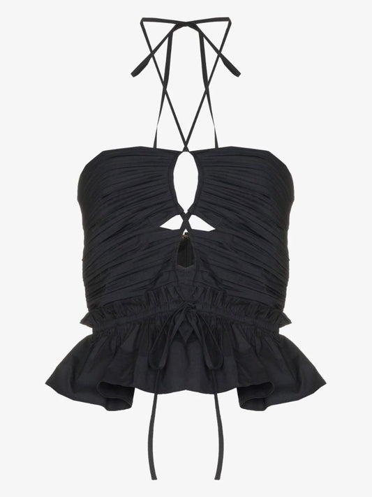 Angelina Peplum Top
